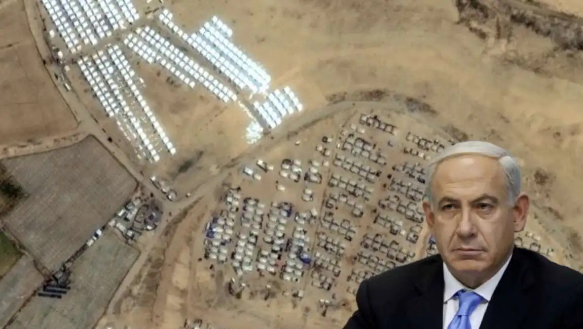 striscia di gaza rafah benjamine netanyahu israele