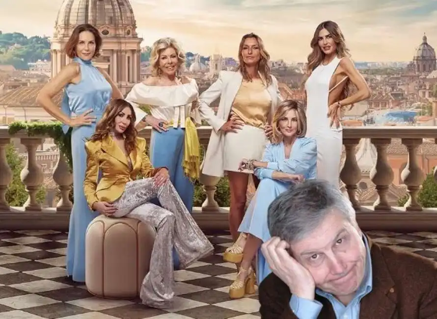 the real housewives di roma aldo grasso