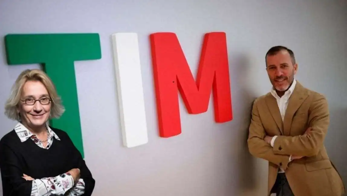 tim telecom italia pietro labriola alberta figari 