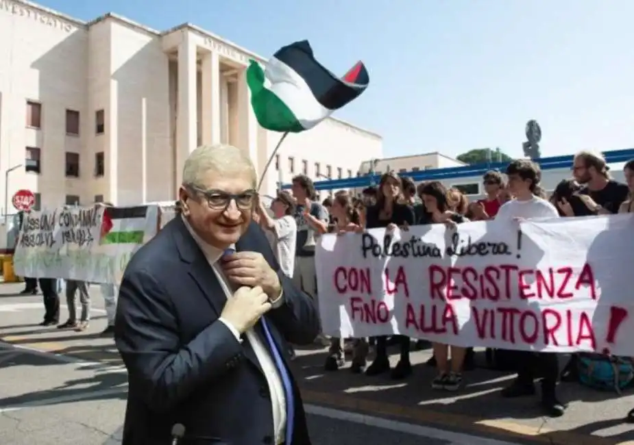 tommaso foti studenti protesta palestina 