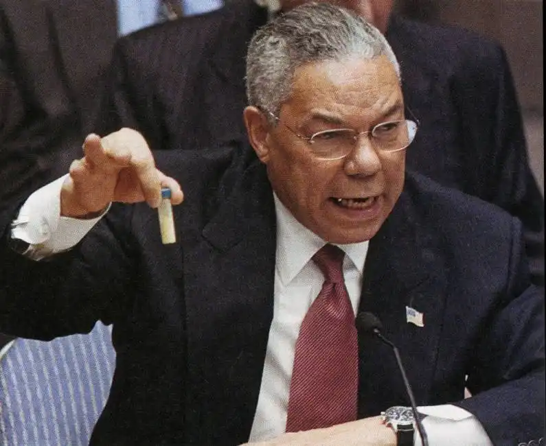 colin powell armi chimiche iraq