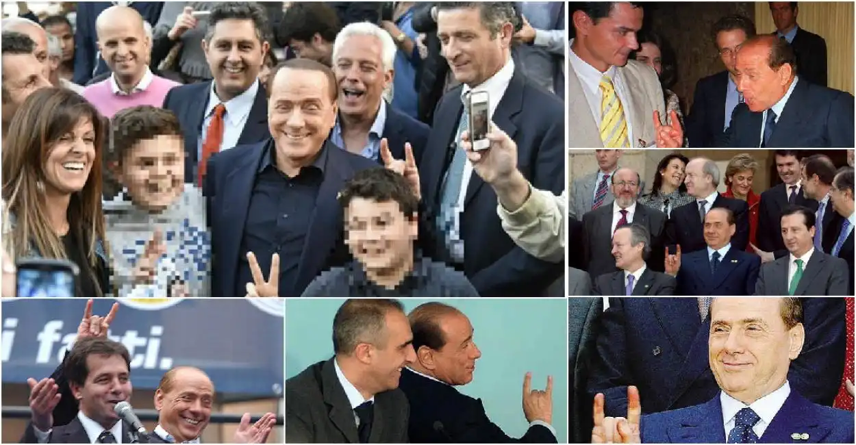 silvio berlusconi corna -1