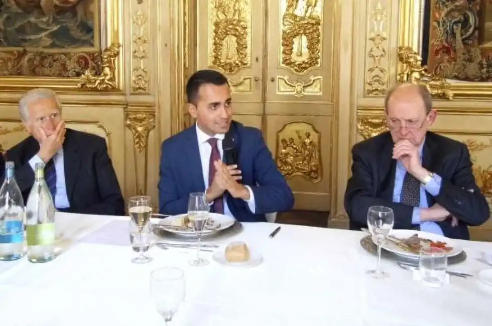 luigi di maio a pranzo ispi