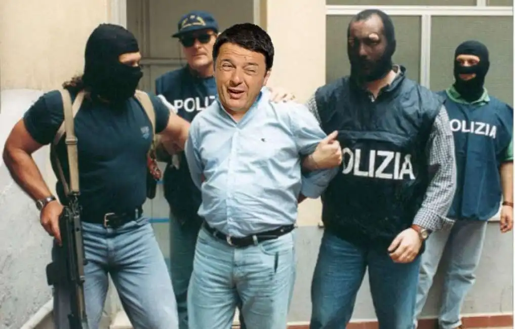 renzi arresto polizia