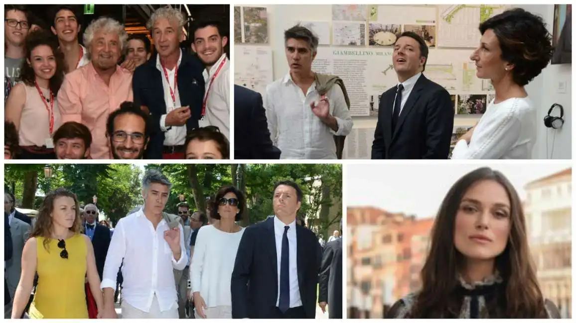 renzi grillo biennale