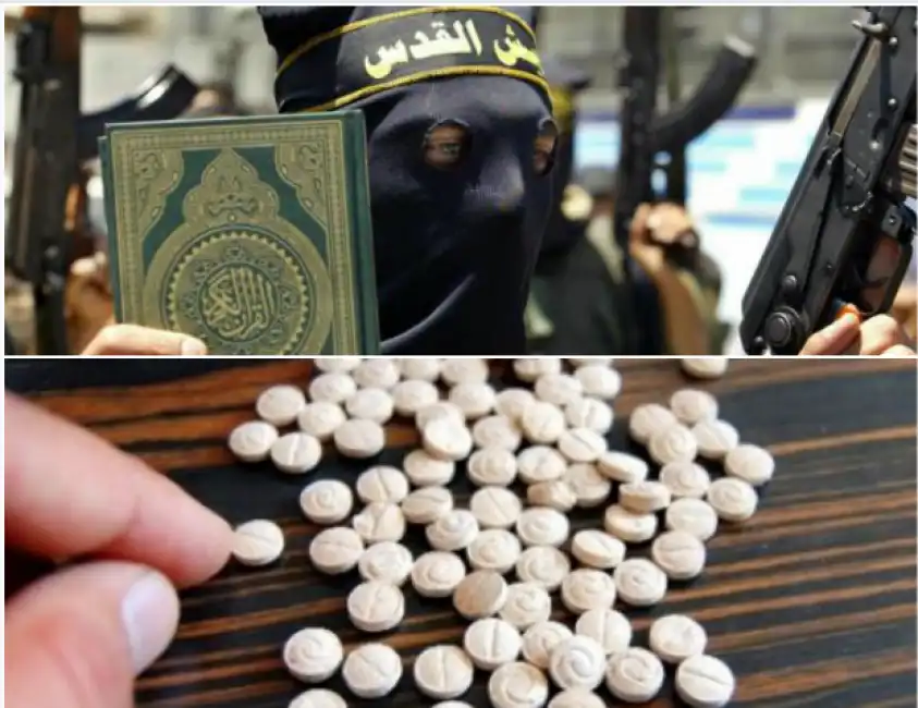 droga del combattente isis