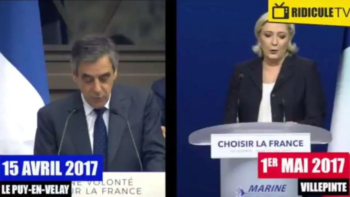 fillon marine le pen