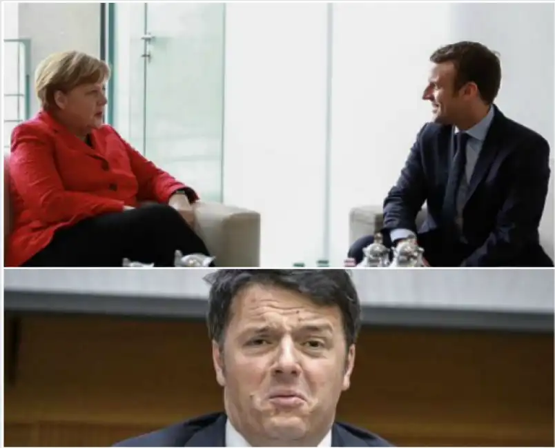 merkel macron renzi