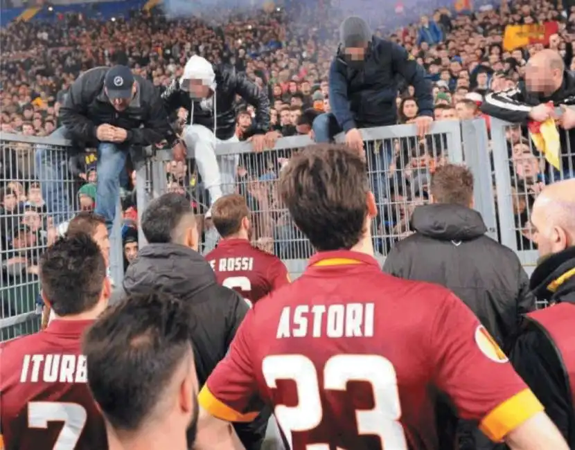 roma de rossi ultra totti