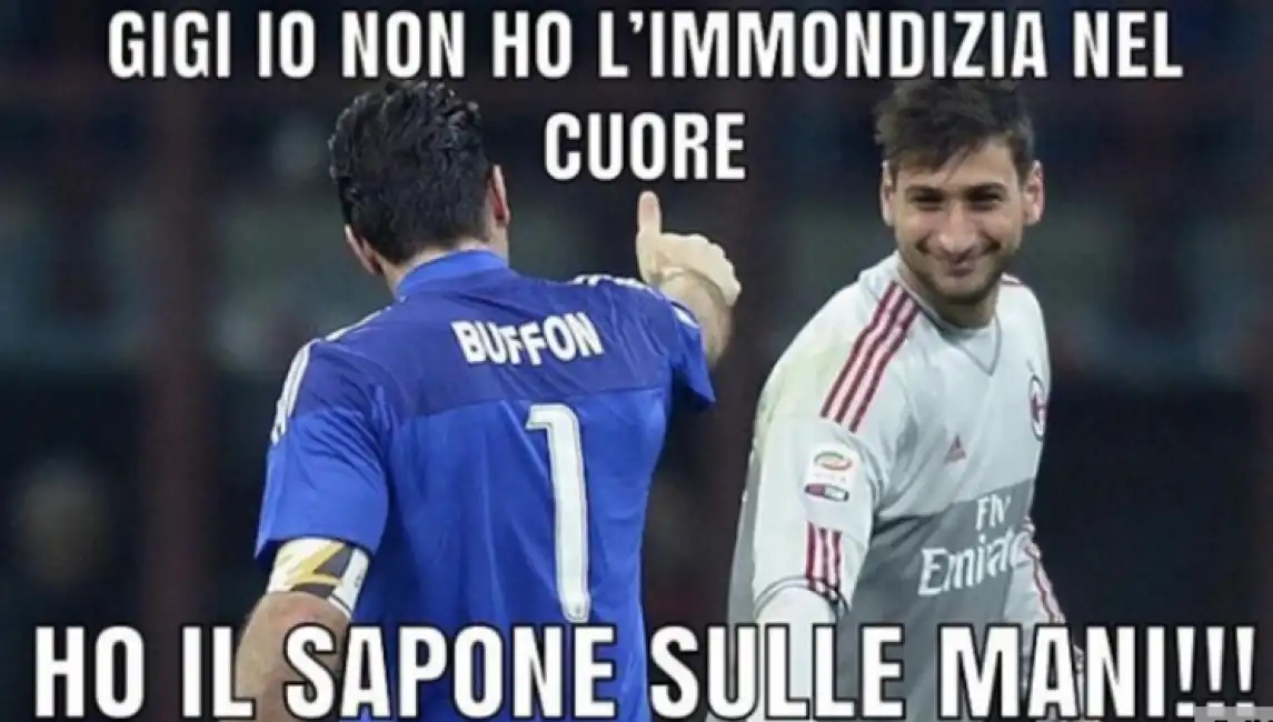 buffon donnarumma