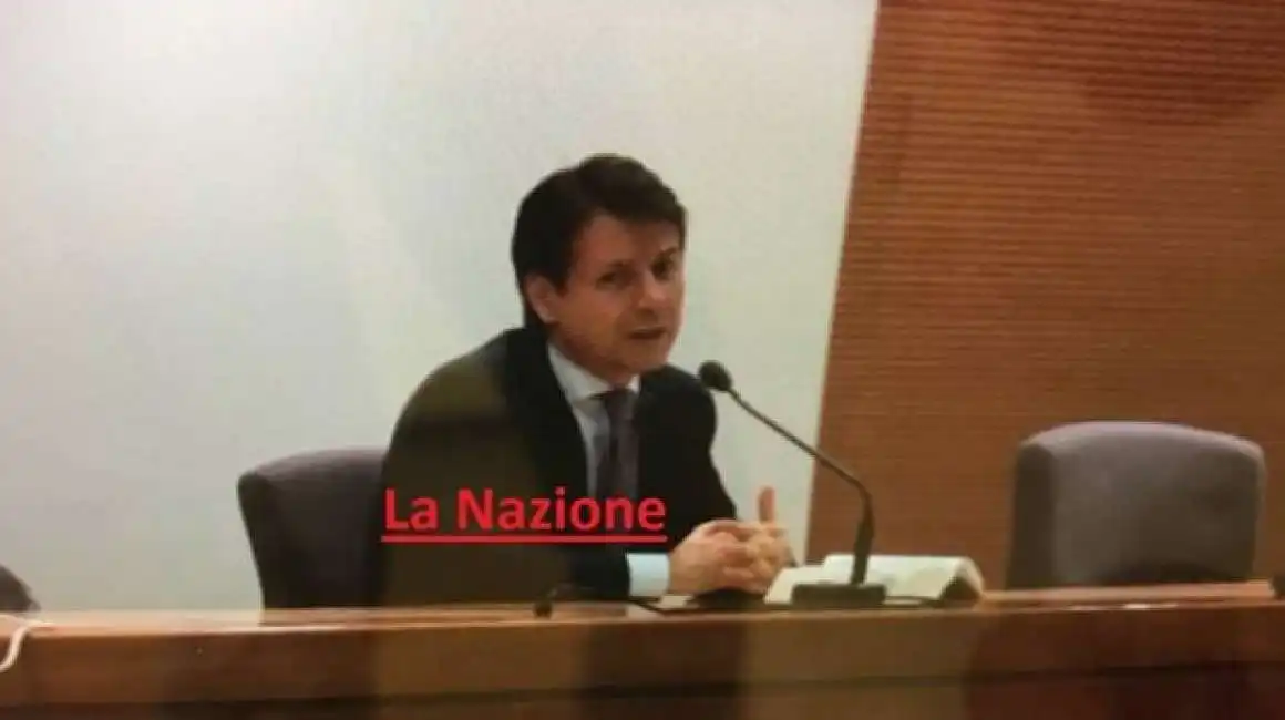 giuseppe conte a firenze