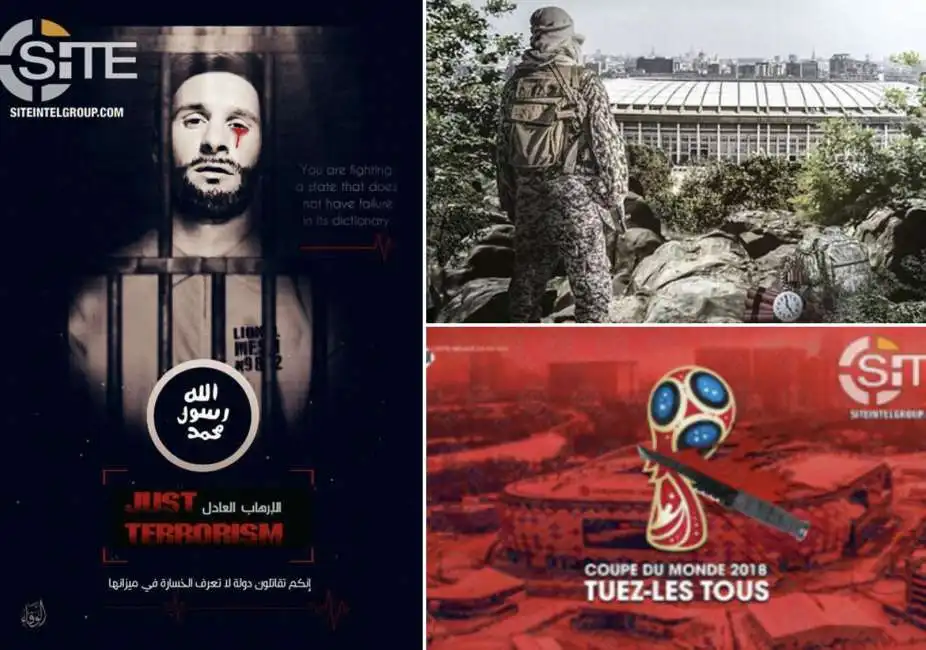 isis propaganda mondiali calcio russia