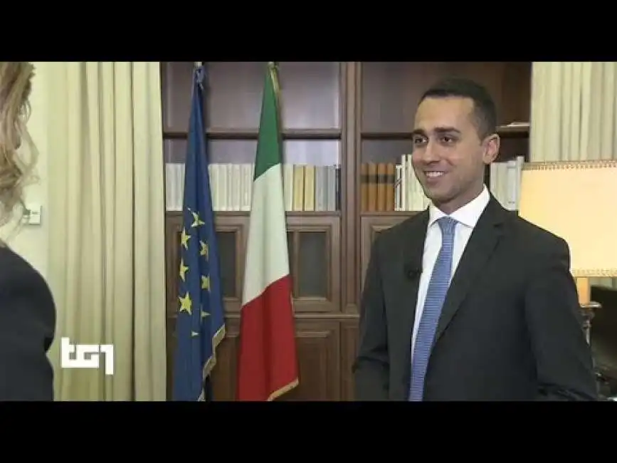 luigi di maio al tg