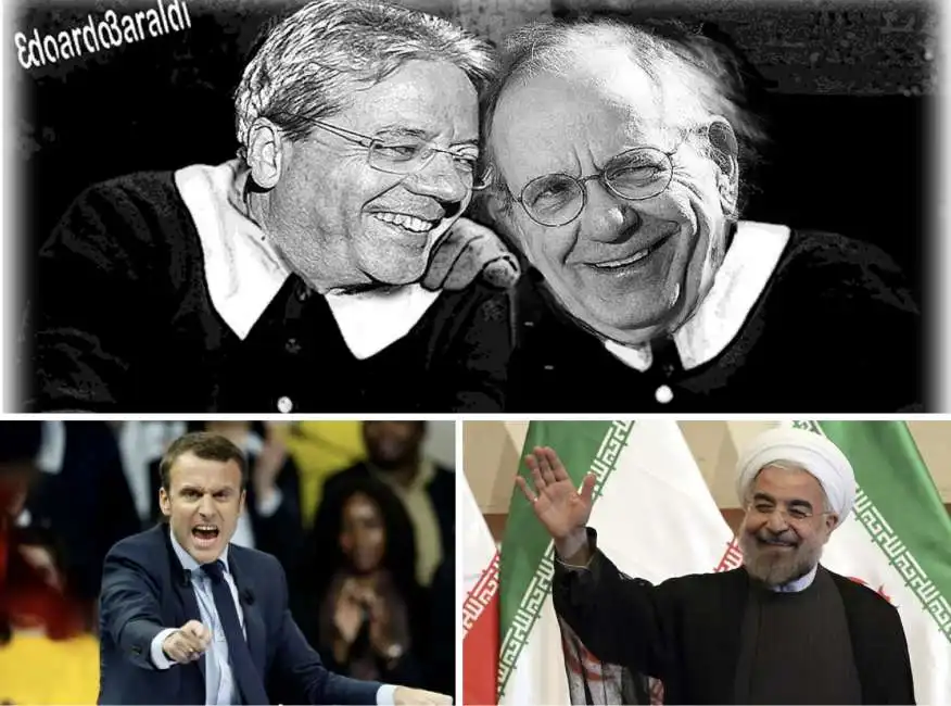 padoan gentiloni macron rohani