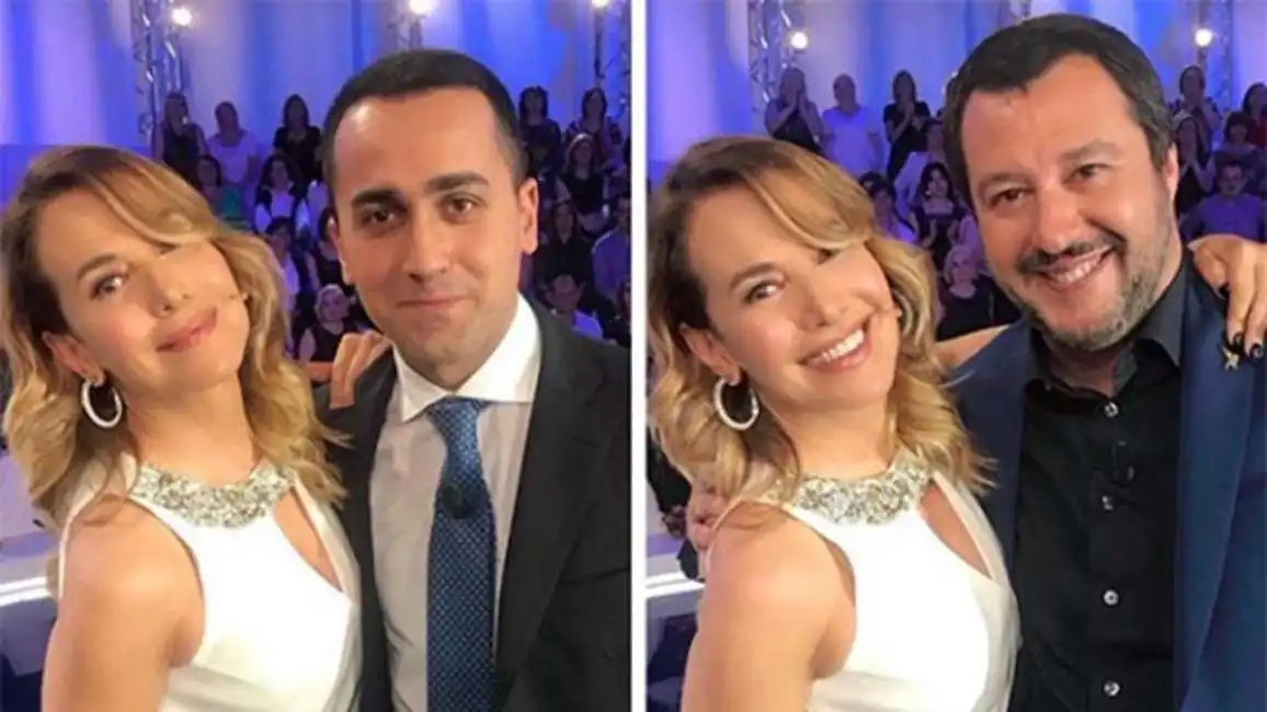 salvini di maio da barbara d urso