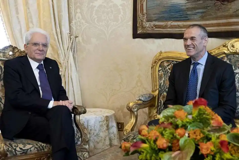 sergio mattarella carlo cottarelli