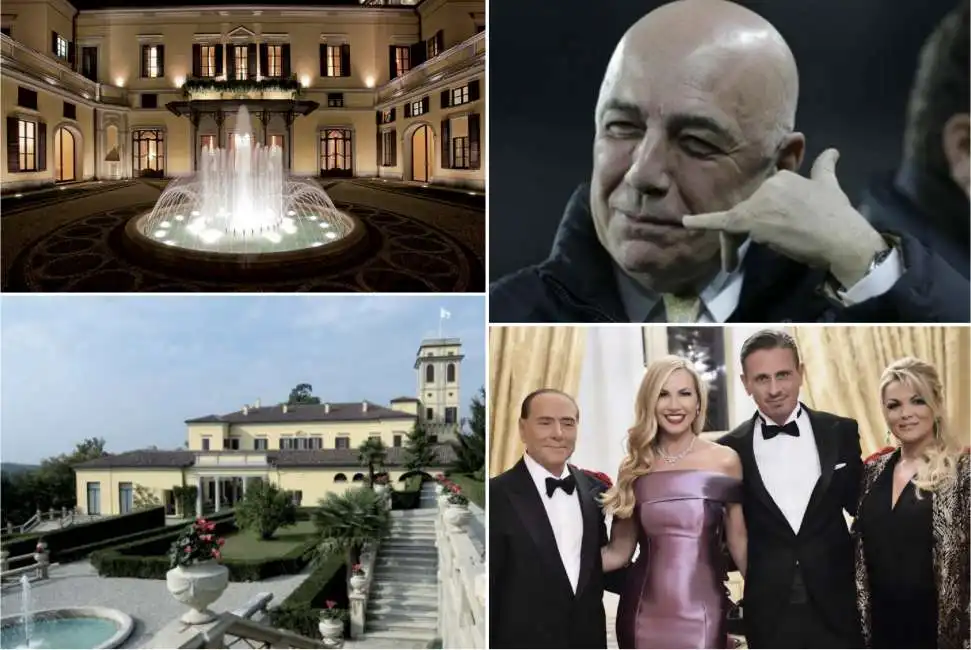 villa gernetto berlusconi galliani