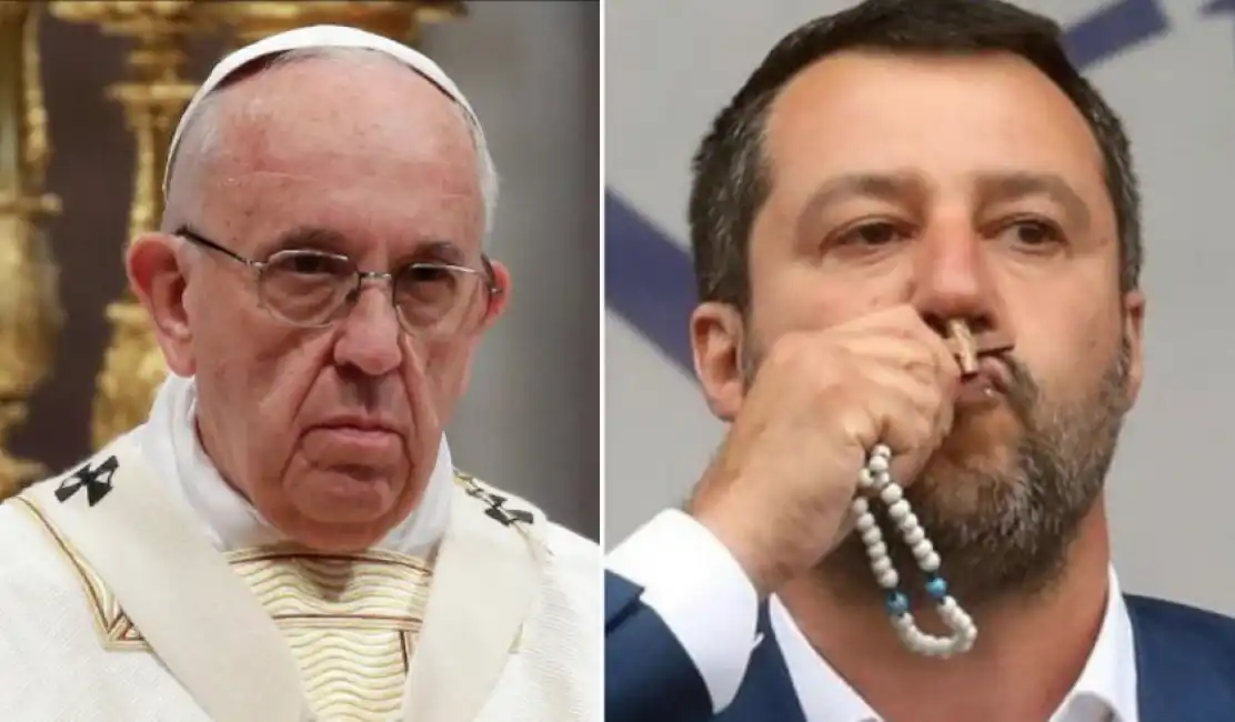 bergoglio salvini