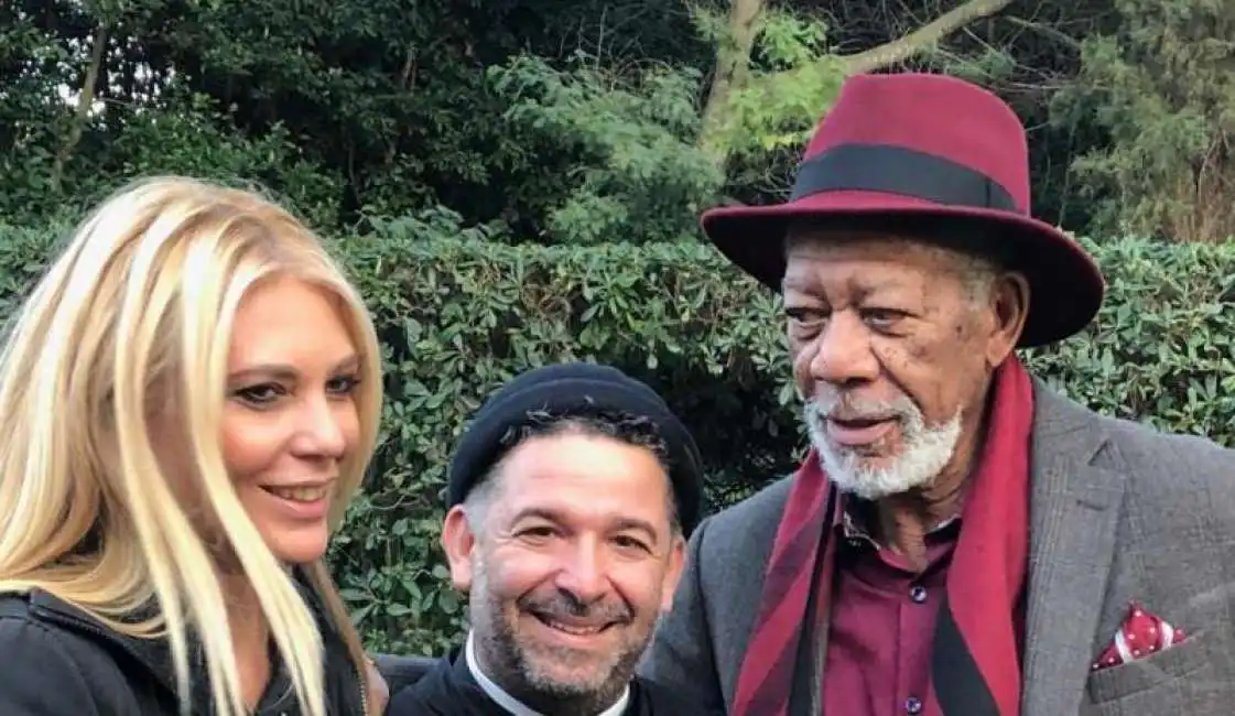 eleonora daniele aldo bonaiuto e morgan freeman