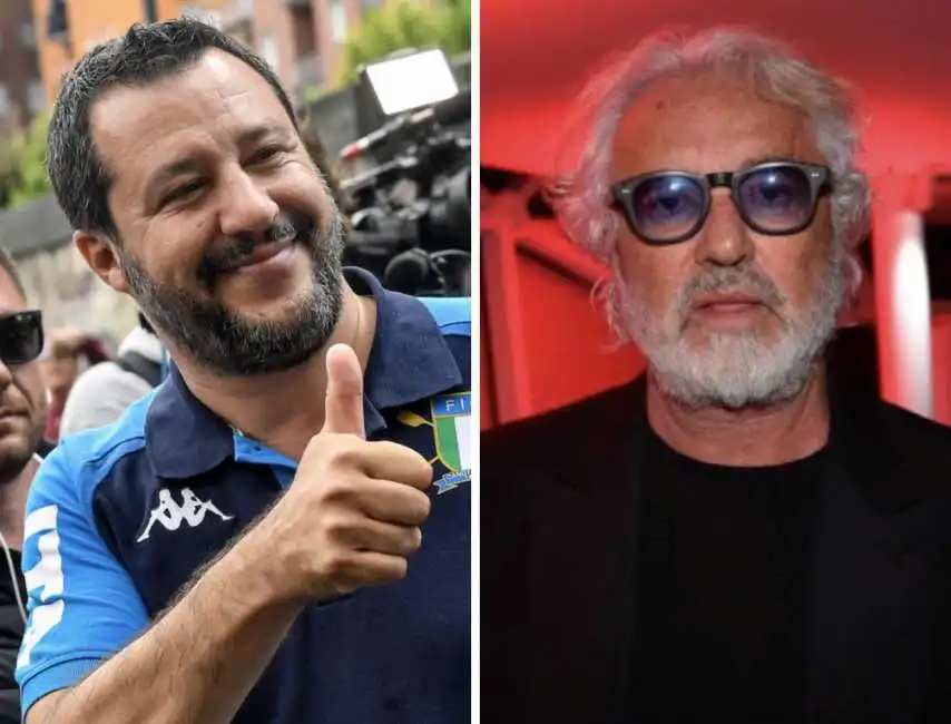 matteo salvini flavio briatore