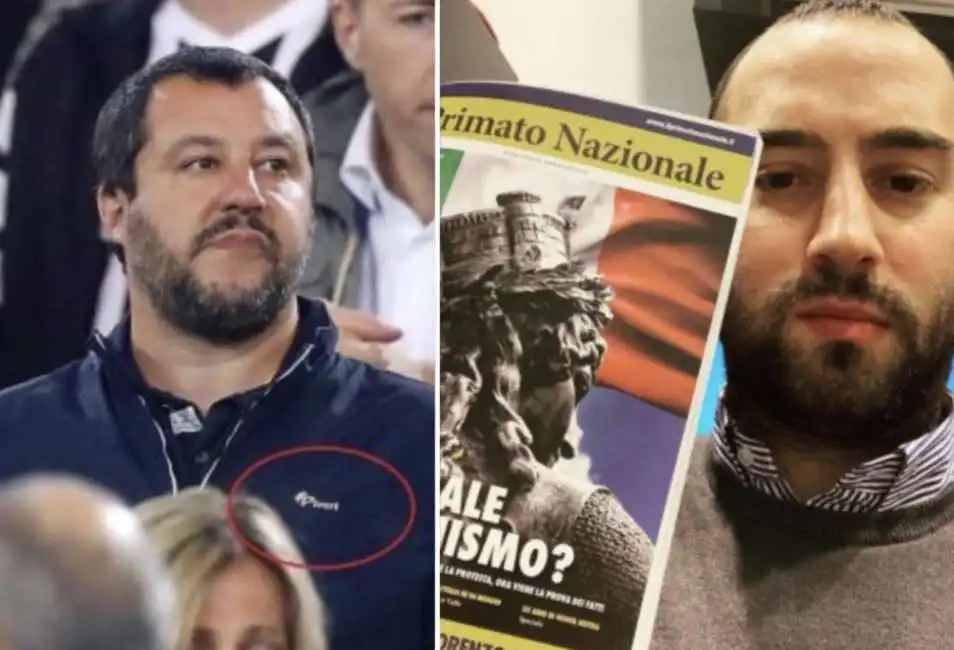 matteo salvini francesco polacchi