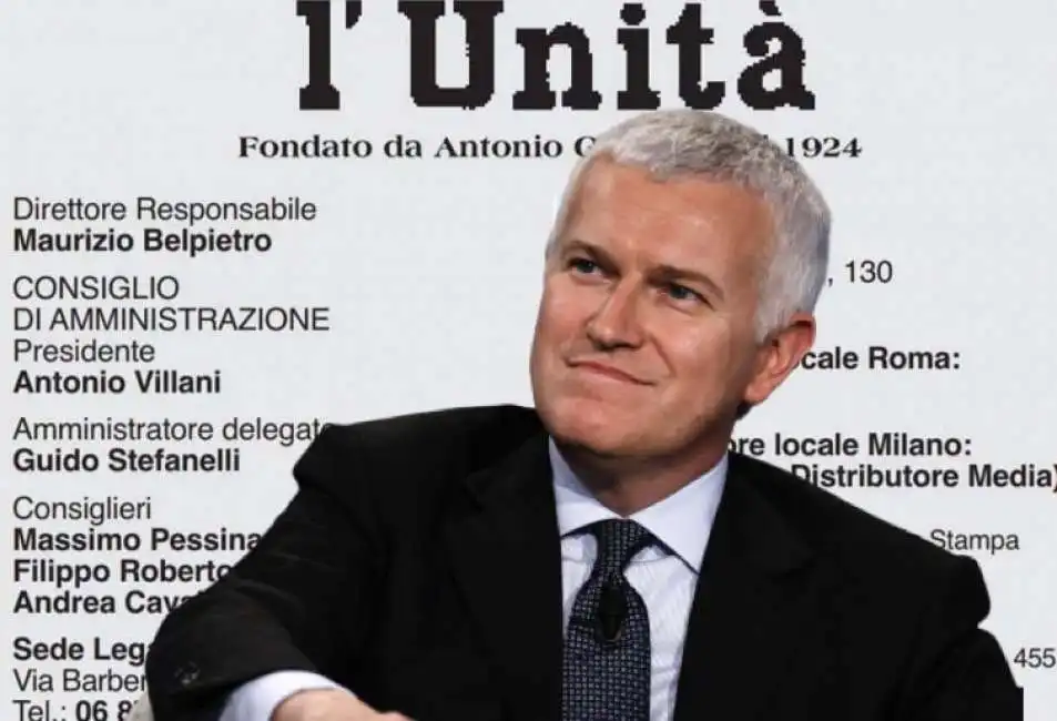 maurizio belpietro l'unita'