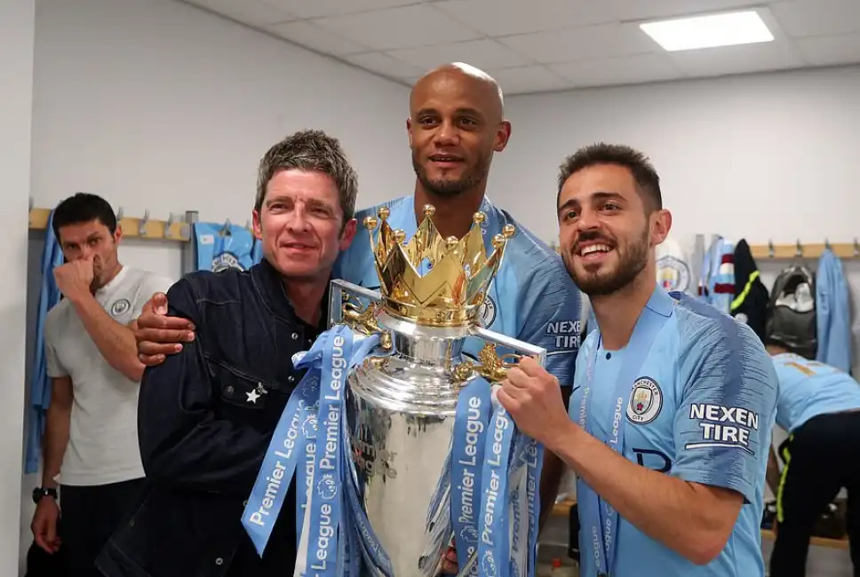 noel gallagher kompany bernardo silva