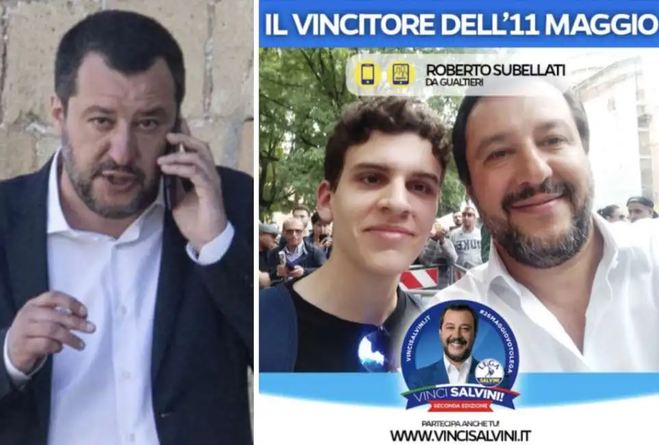 roberto subellati matteo salvini vincisalvini vinci salvini