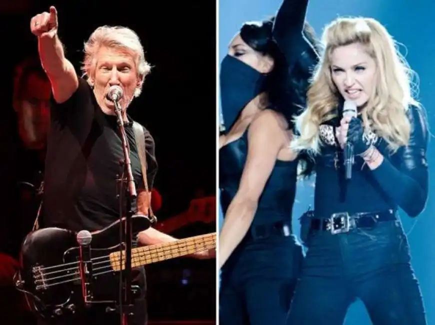 roger waters madonna