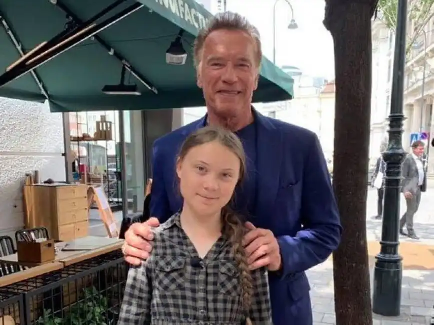 schwarzenegger greta thunberg