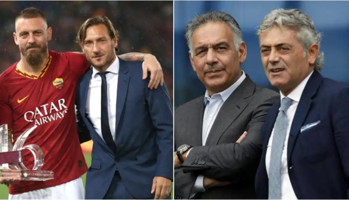 totti de rossi baldini pallotta