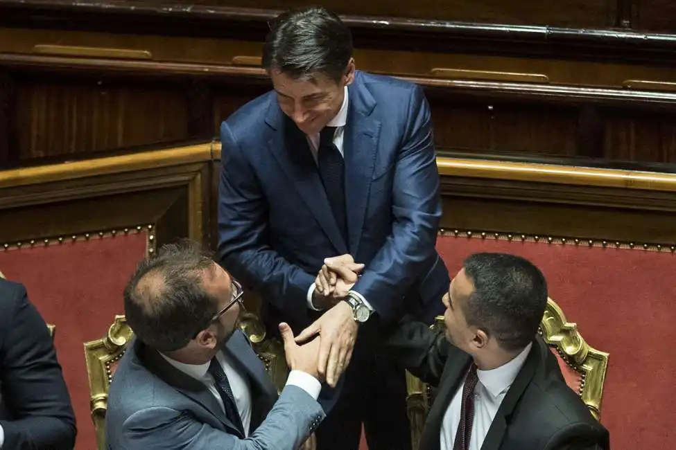 alfonso bonafede giuseppe conte luigi di maio