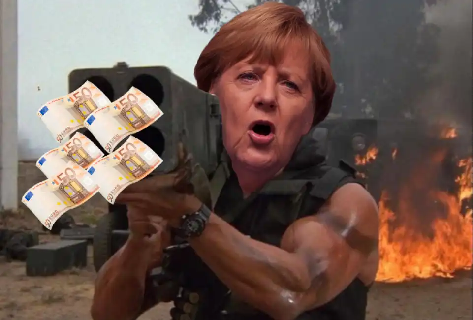 angela merkel bazooka