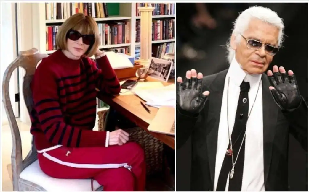 anna wintour karl lagerfeld 