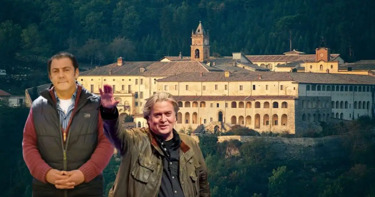 benjamin harnwell steve bannon certosa trisulti