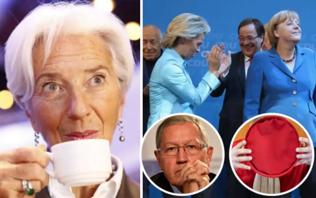 christine lagarde ursula von der leyen klaus regling corte costituzionale tedesca