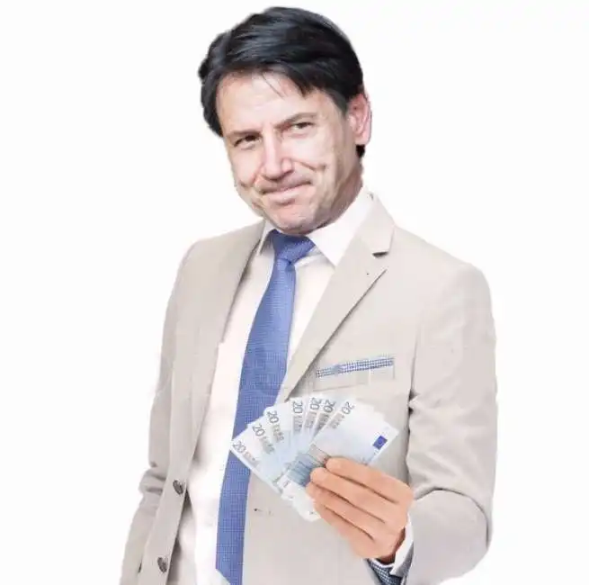 giuseppe conte soldi