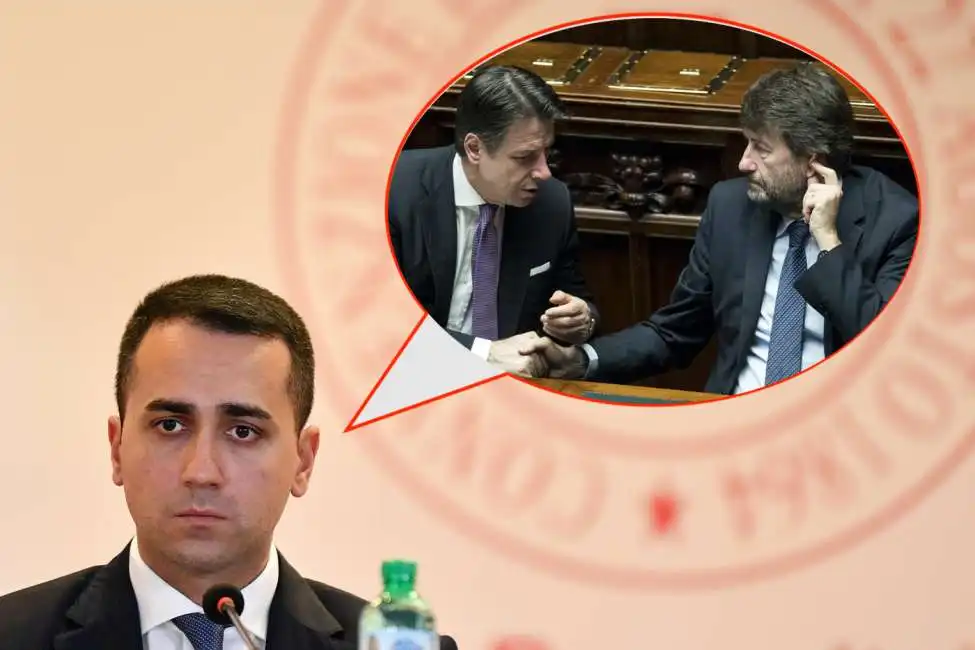 luigi di maio giuseppe conte dario franceschini