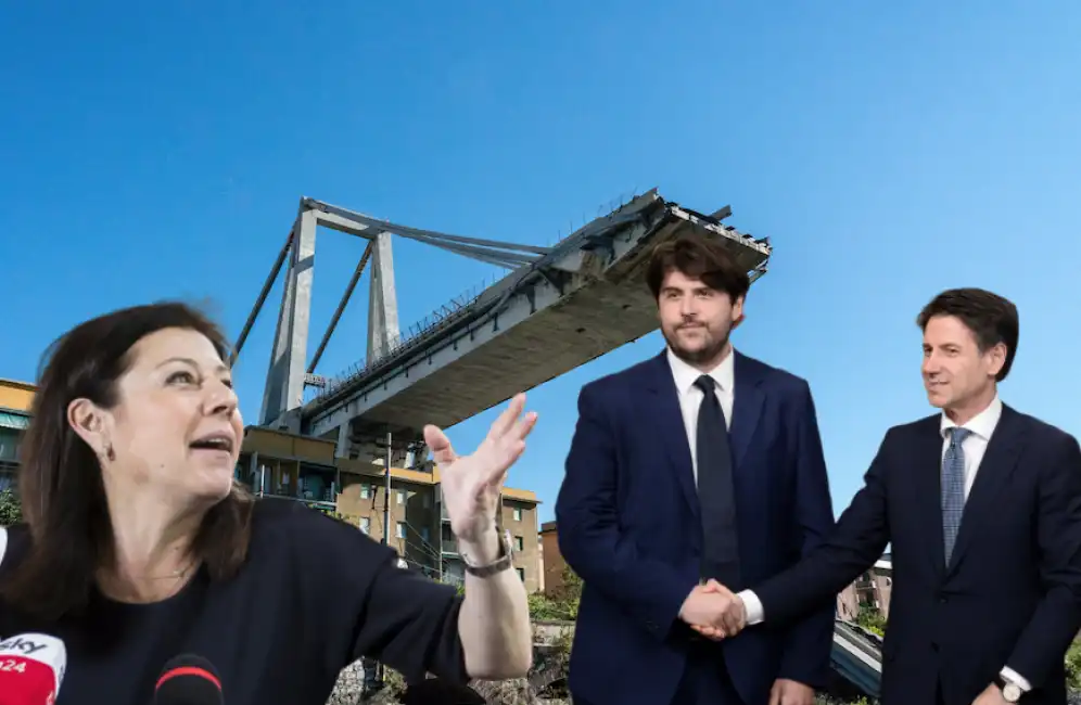 paola de micheli stefano buffagni giuseppe conte ponte morandi