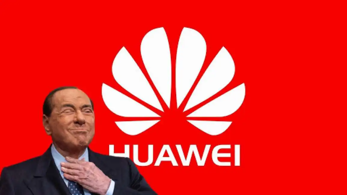 silvio berlusconi huawei