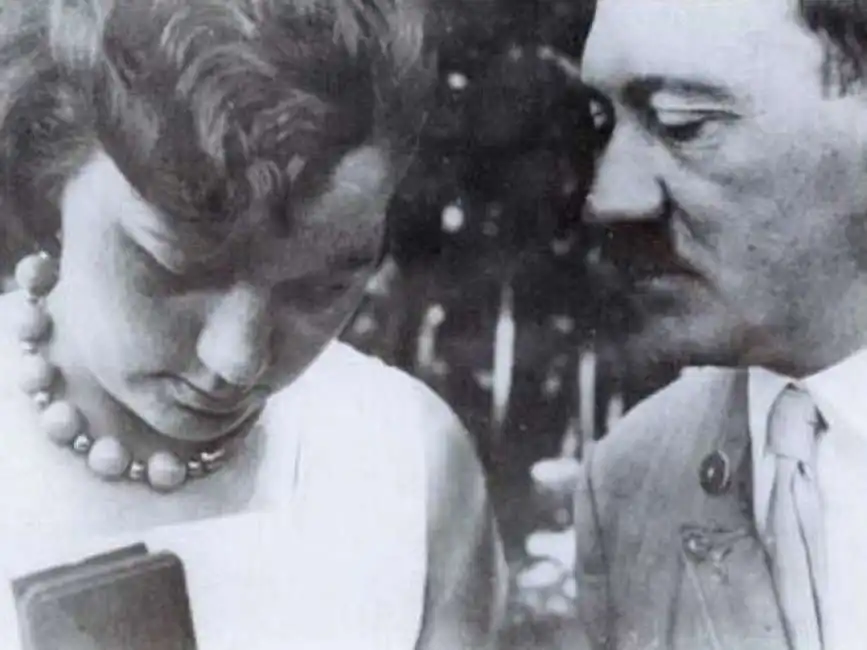 adolf hitler con la nipote geli raubal