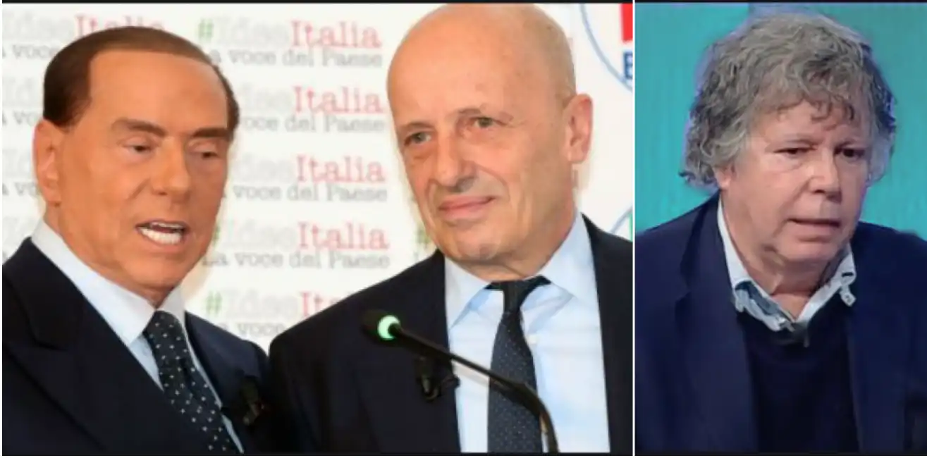 berlusconi sallusti massimo fini