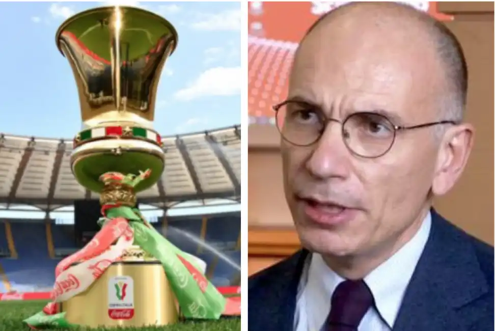 coppa italia enrico letta