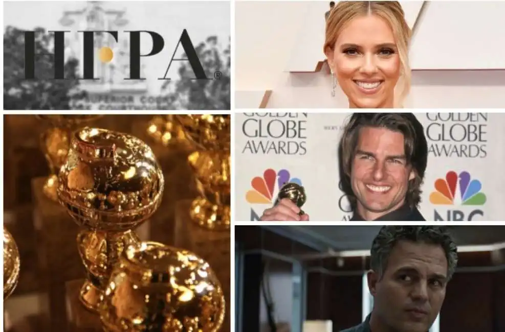 cruise ruffalo johansson golden globes