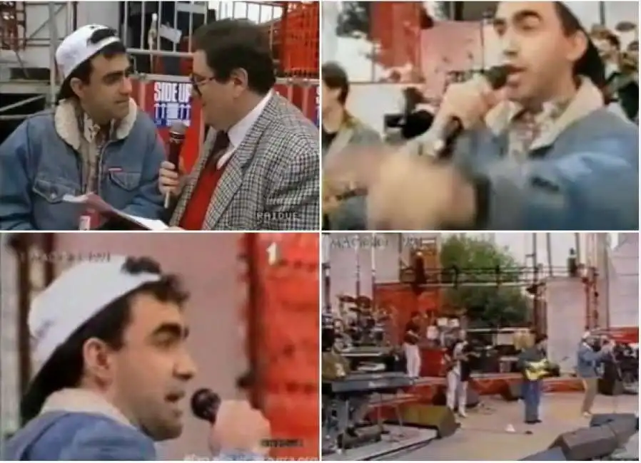 elio e le storie tese al concerto del primo maggio 1991