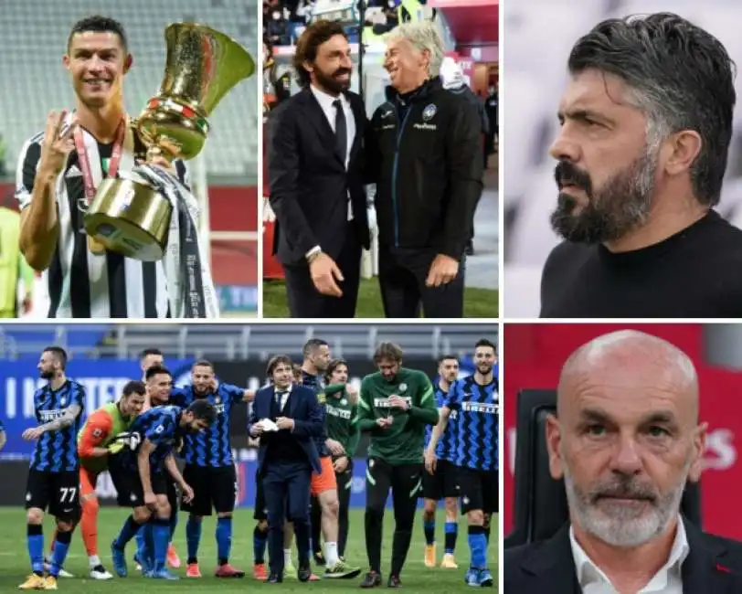 gattuso pioli cristiano ronaldo serie a 