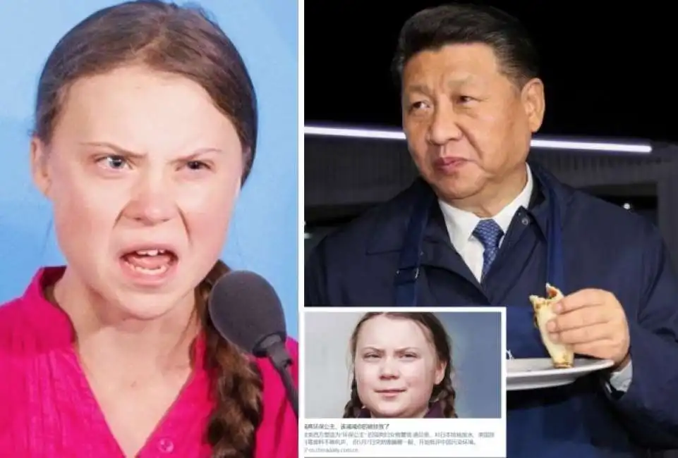 greta thunberg xi jinping cina