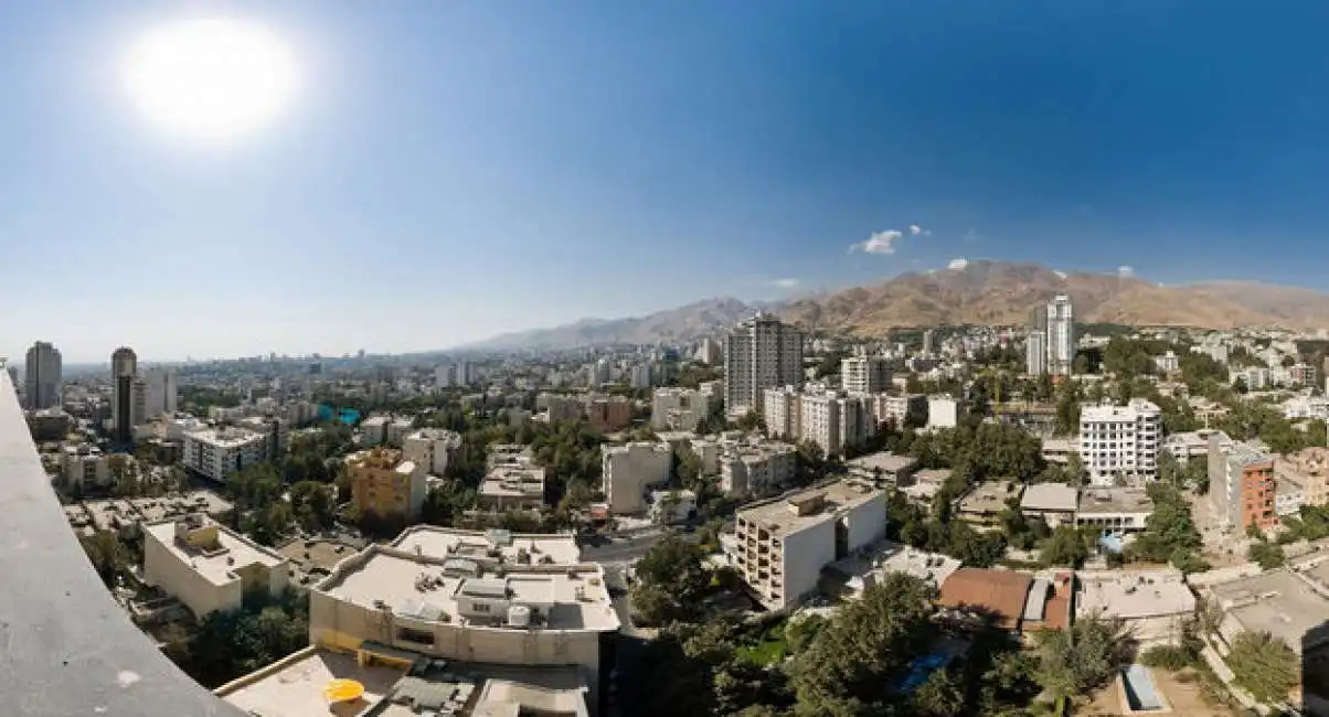 il quartiere kamranieh a teheran