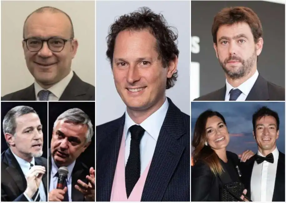 john elkann andrea agnelli scanavino 