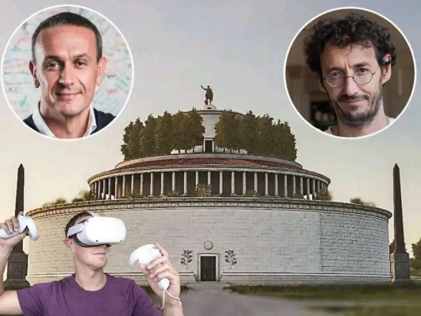 luca colombo josi mark zuckerberg mausoleo di augusto